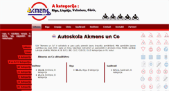 Desktop Screenshot of akmens-co.lv